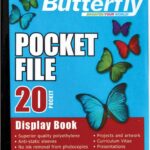 Butterfly Pocket File A4 20 Page