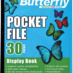 Butterfly Pocket File A4 30 Page