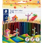 Staedtler Noris Club ABS Coloured Pencils Full Length 24's Assorted