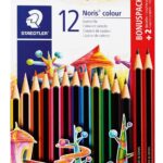 Staedtler Coloured Pencils Noris Club Colouring Pencils 12's PLUS 2 HB Pencils Assorted