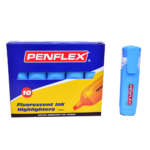 Penflex Higlo Highlighter Blue (Pack of 10)