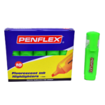 Penflex Higlo Highlighter Green (Pack of 10)