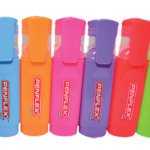 Penflex Highlighters HiGlo 1.5mm Chisel Tip Assorted (Box of 10)