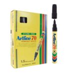 Artline EK70 Permanent Marker Bullet Medium Black