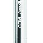 Bic Crystal Xtra Life Medium Clear Barrel Red