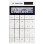 SDS Calculators SDS - Dual Power Mini Desktop SDS500 12 Digit Calculator White