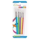 iWrite Paint Brush Set of 5 Assorted