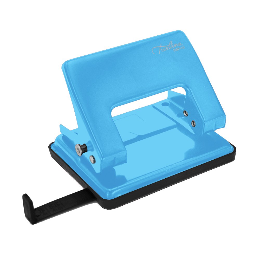 54-0030-45.jpg Treeline Office Punch 15 Sheet Metal Sky Blue - Image 1