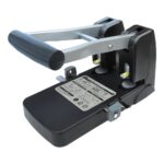 STD Power Hollow Punch Heavy Duty Power 2 Hole Punch Black