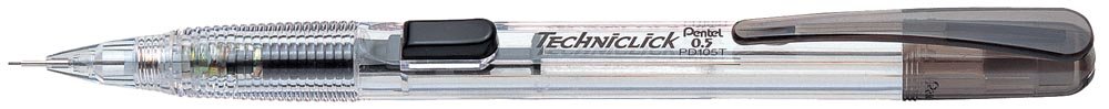 55-5105-30.jpg Pentel PD105 Techniclick 0.5 Automatic Pencil Barrel Click (Assorted Black, Blue, Green, Pink) Assorted - Image 1