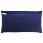 Treeline Pencil Bags Denim Pencil Bag 22cm Blue