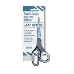 SDS Black Handle Scissors (Soft Grip) Sabre Deluxe Scissors 170mm
