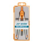 SDS Bow Compass Set Includes 2 x Leads Orange