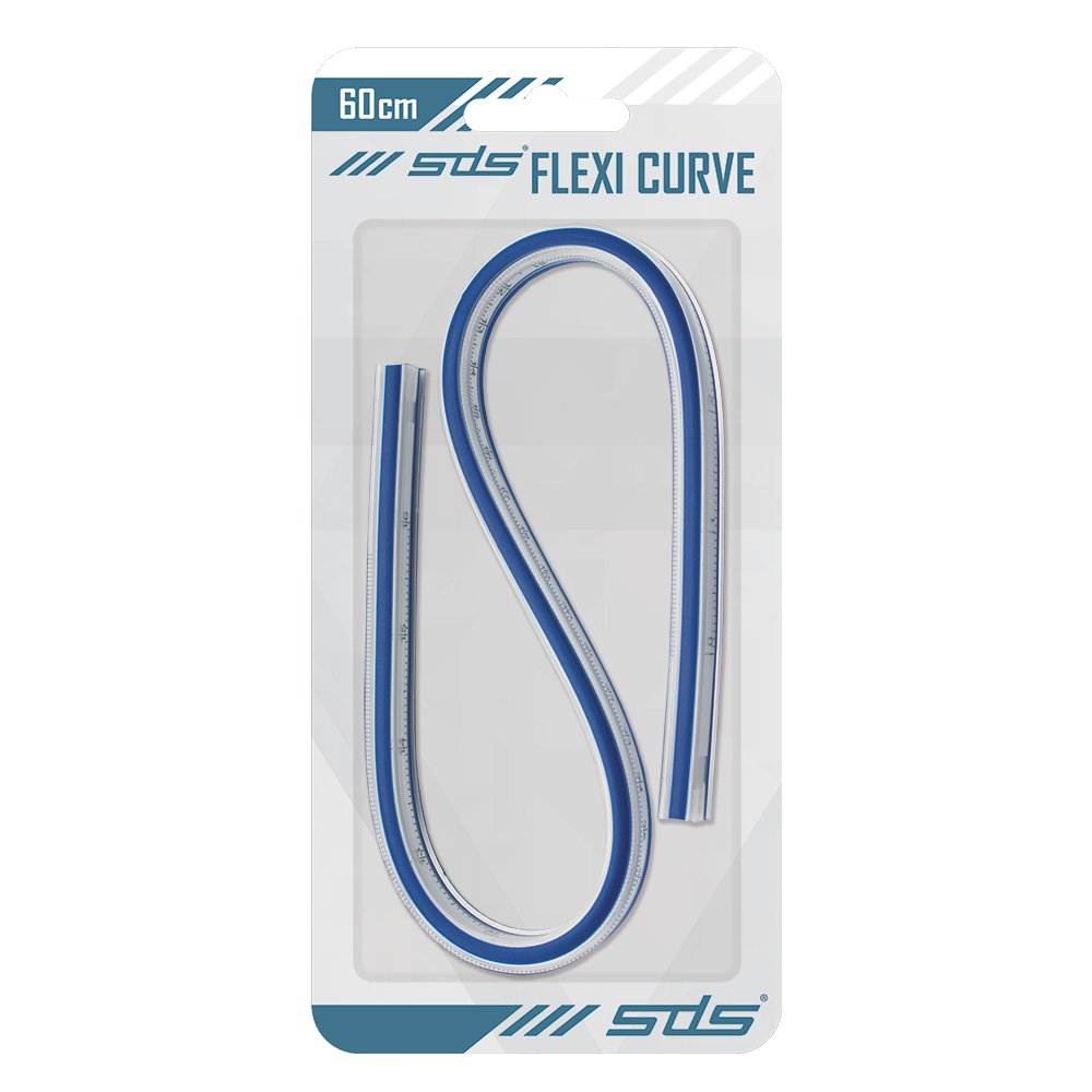 66-0475-05.jpg SDS Flexi Curves 60cm White/Blue - Image 1
