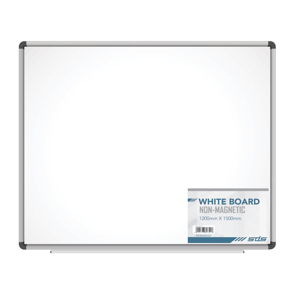 66-9312-00.jpg SDS Non-Magnetic 1200 x 1500mm White - Image 1