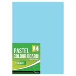 Treeline Pastel 160gsm A4 Pastel 100's Blue
