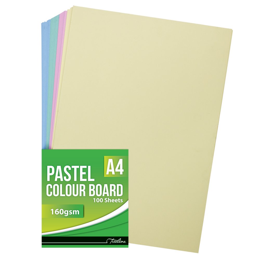 71-3000-30.jpg Treeline Pastel 160gsm A4 Pastel 100's Assorted - Image 1