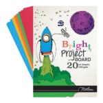 Treeline Project Pads A4 160gsm Deep Tint 20 Sheet Assorted