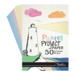 Treeline Project Pads A4 80gsm Pastel 50 Sheet Assorted