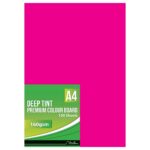 Treeline Pastel 160gsm A4 Deep Tint 100's Pink