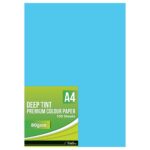 Treeline Premium Paper A4's Deep Tint 100's Turquoise