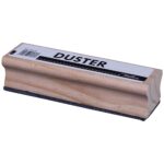 Treeline Chalkboard/Whiteboard Dusters Whiteboard/Chalkboard Wooden Duster 150 x 40mm Grey Felt