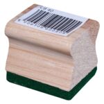 Treeline Chalkboard/Whiteboard Dusters Whiteboard/Chalkboard Wooden Duster 40 x 50mm Green Felt