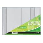 Treeline Book Covers PP A5 Adjustable 120 Micron - 10's Clear (Pack of 10)