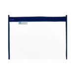 Treeline Book Bags Book Bag - Thick PVC with Zip Blue