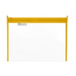 Treeline Book Bags Book Bag - Thick PVC with Zip Yellow