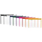 Treeline Book Bags Incl Black, Blue, Red, Green, White, Yellow, Pink, Orange, Purple & Assorted