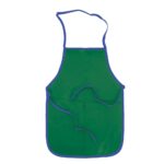 Treeline Aprons Kiddies Apron PVC - Colour Edging Green