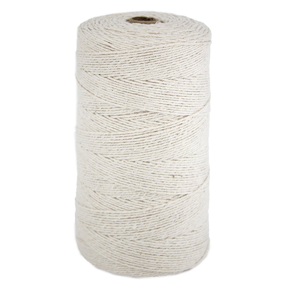 81-1042-00.jpg Treeline Cotton Twine 500 gram 1mm Beige - Image 1
