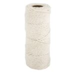 Treeline Cotton Twine 50 gram 1mm Beige (Pack of 10)