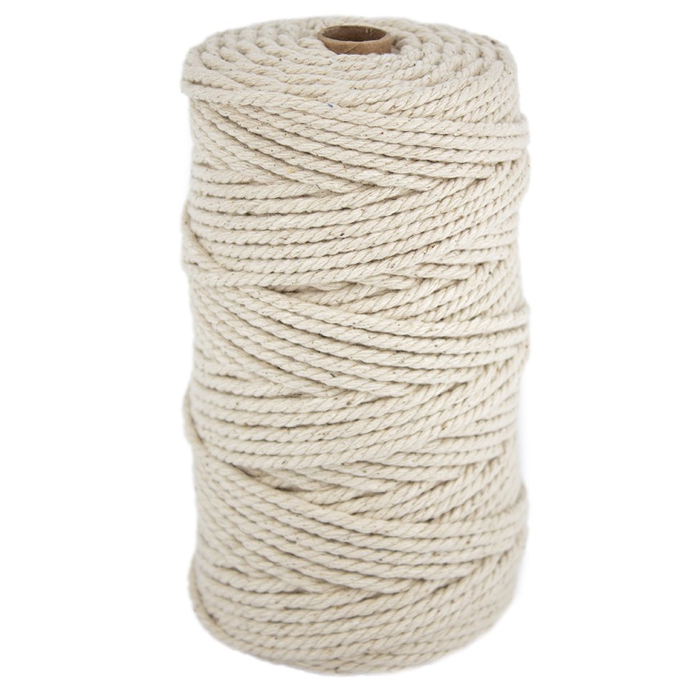 81-3062-00.jpg Treeline Cotton Twine 500 gram 3mm Beige - Image 1