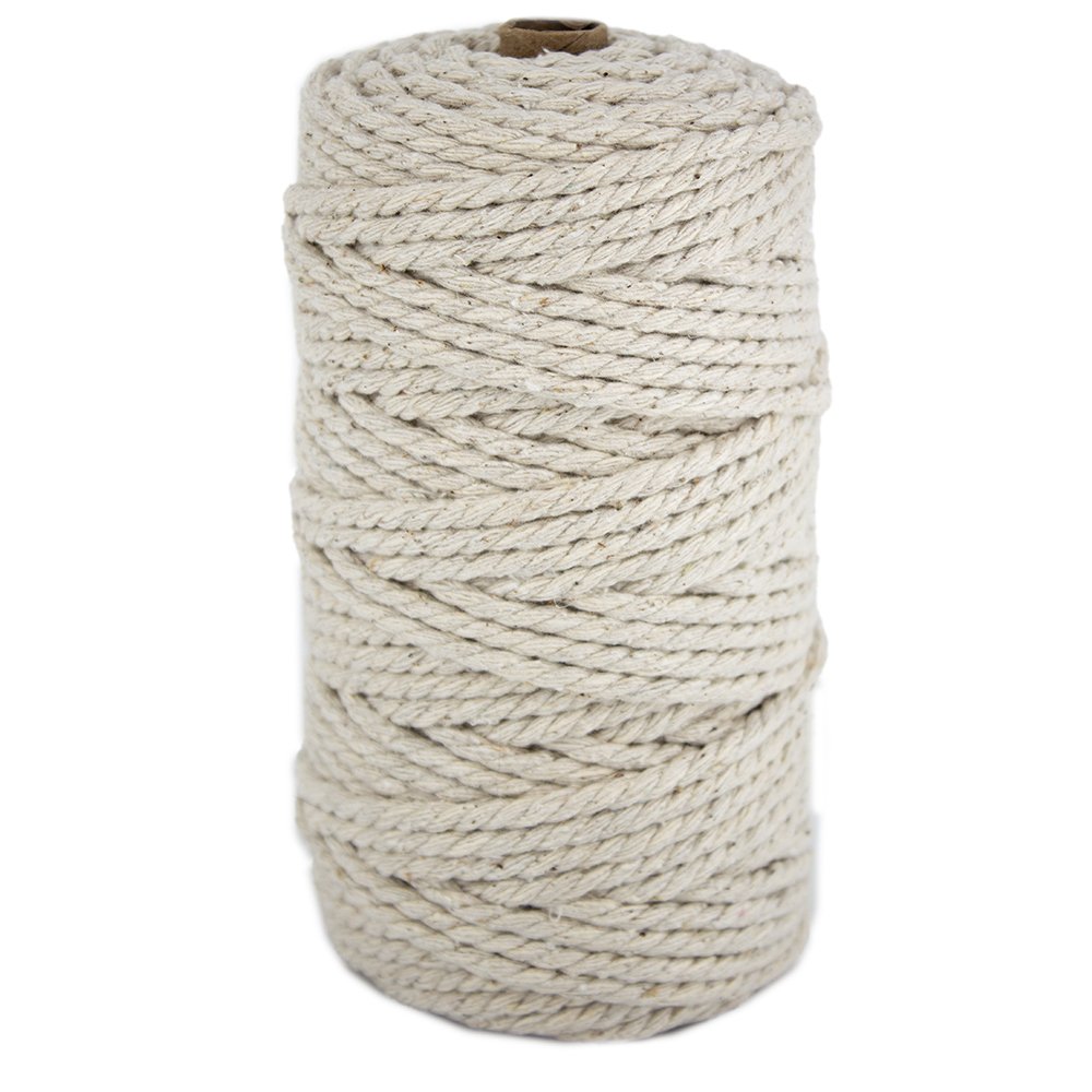 81-3092-00.jpg Treeline Cotton Twine 500 gram 4mm Beige - Image 1
