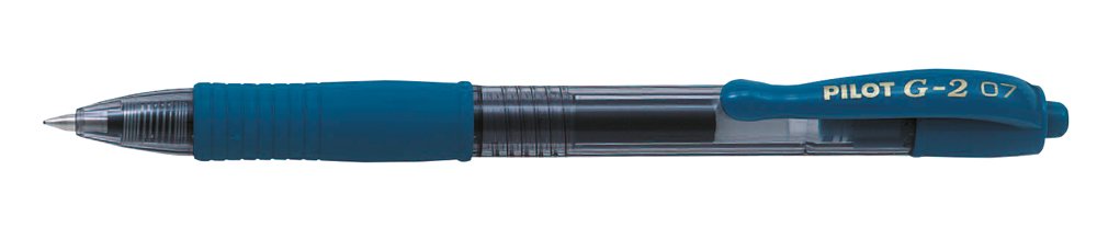 P2-0800-71.jpg Pilot Retractable Roller Ball Gel Ink Peacock Green - Image 1