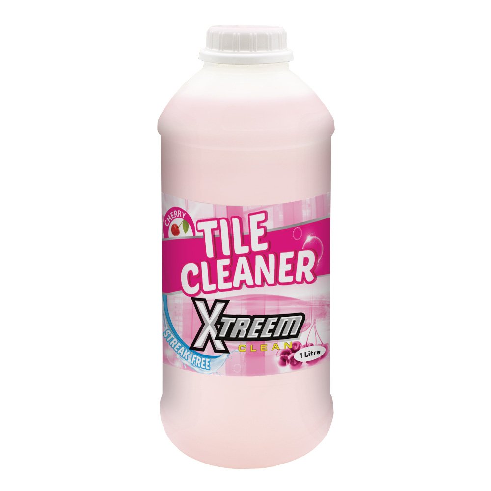 X4-0185-00.jpg Xtreem Tile Cleaner Cherry Burst 1 Litre - Image 1