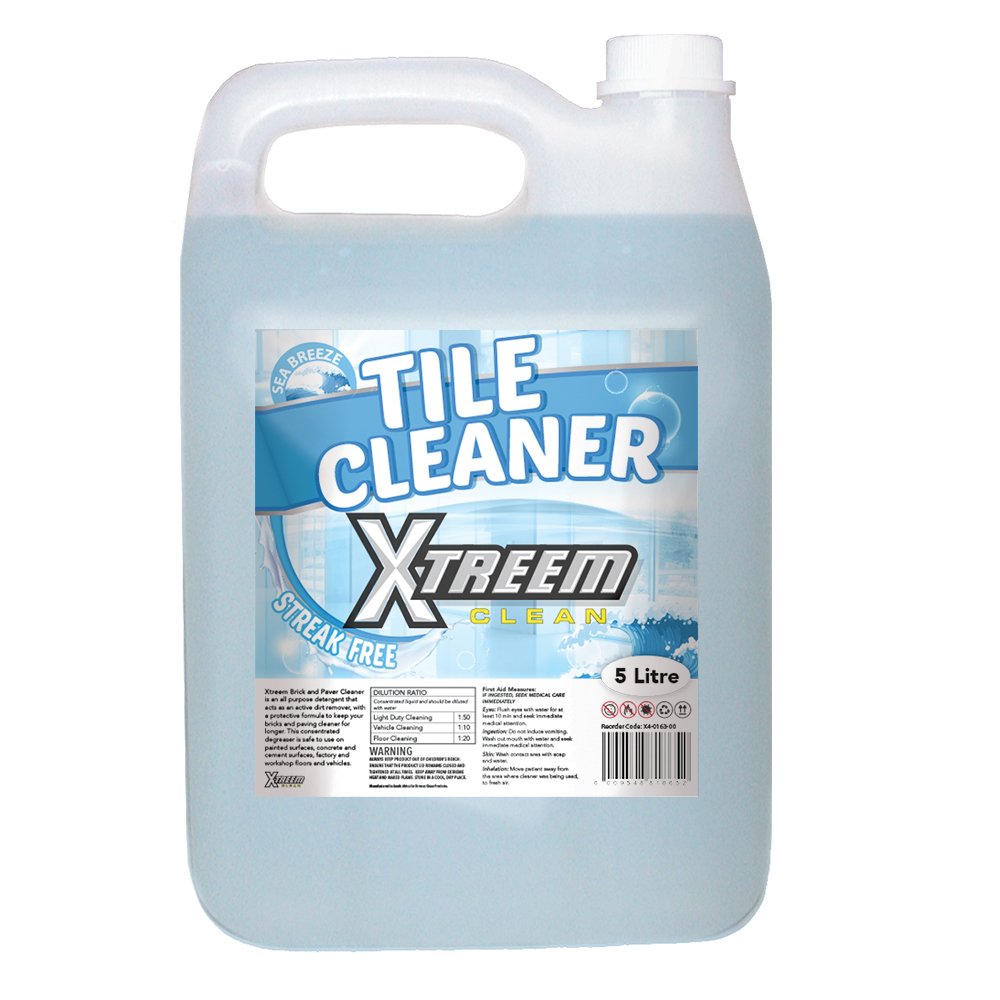 X4-0188-00.jpg Xtreem Tile Cleaner Sea Breeze 5 Litre - Image 1