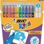 BIC Kids Colour & Erase Magic Felt Tip Pens 12's