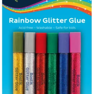 Bostik Glitter Glue Rainbow 6 Colour