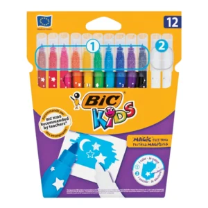 BIC Turn & Colour Retractable Wax Crayons 12's