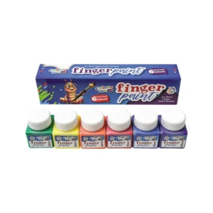 Colour ME CMC-1688 Finger Paint Bottles 30ml Assorted Set of 6