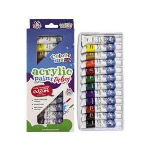 Colour ME CMC-1718 Acrylic Tubes 12ml Assorted Set of 12
