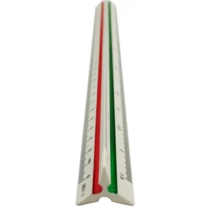 Foska Scale Ruler Triangular (1:20, 25, 50, 75, 100, 125)