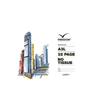 Freedom A3L Drawing Book With No Tissue 32pg
