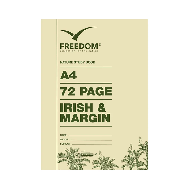 Freedom Nature Study Book A4 72pg Irish Freedom Nature Study Book A4 72pg Irish
