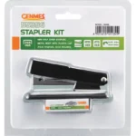 Genmes 5356 Mini Half Strip Stapler + Staples 26/6 1000's - Set