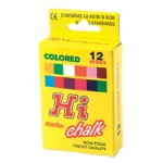 HI Chalk Dustfree Colour 12's