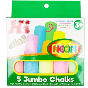 HI Chalk Jumbo Sidewalk Fluorescent 5 Colour